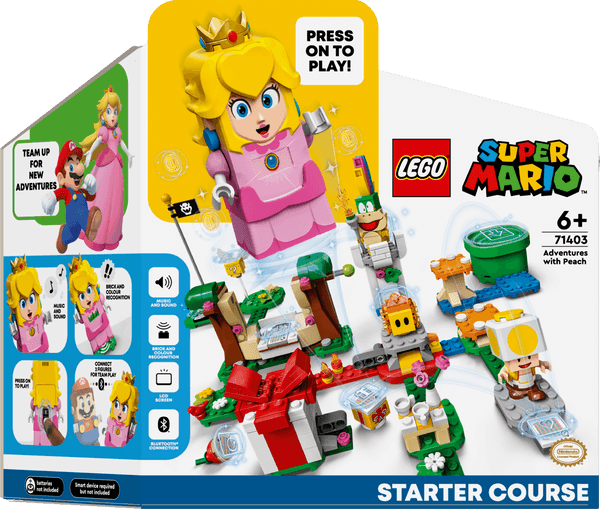 LEGO Avonturen met Peach startset 71403 Super Mario LEGO SUPERMARIO @ 2TTOYS LEGO €. 49.99