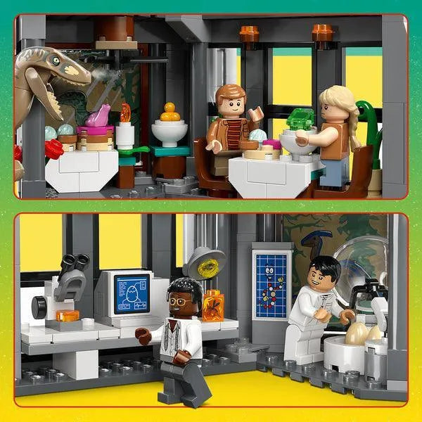 LEGO Bezoekerscentrum: T. rex & raptor aanval 76961 Jurassic World LEGO JURASSIC WORLD @ 2TTOYS | Official LEGO shop😊🥰 LEGO €. 139.99