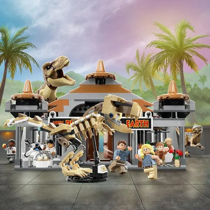 LEGO Bezoekerscentrum: T. rex & raptor aanval 76961 Jurassic World LEGO JURASSIC WORLD @ 2TTOYS | Official LEGO shop😊🥰 LEGO €. 139.99