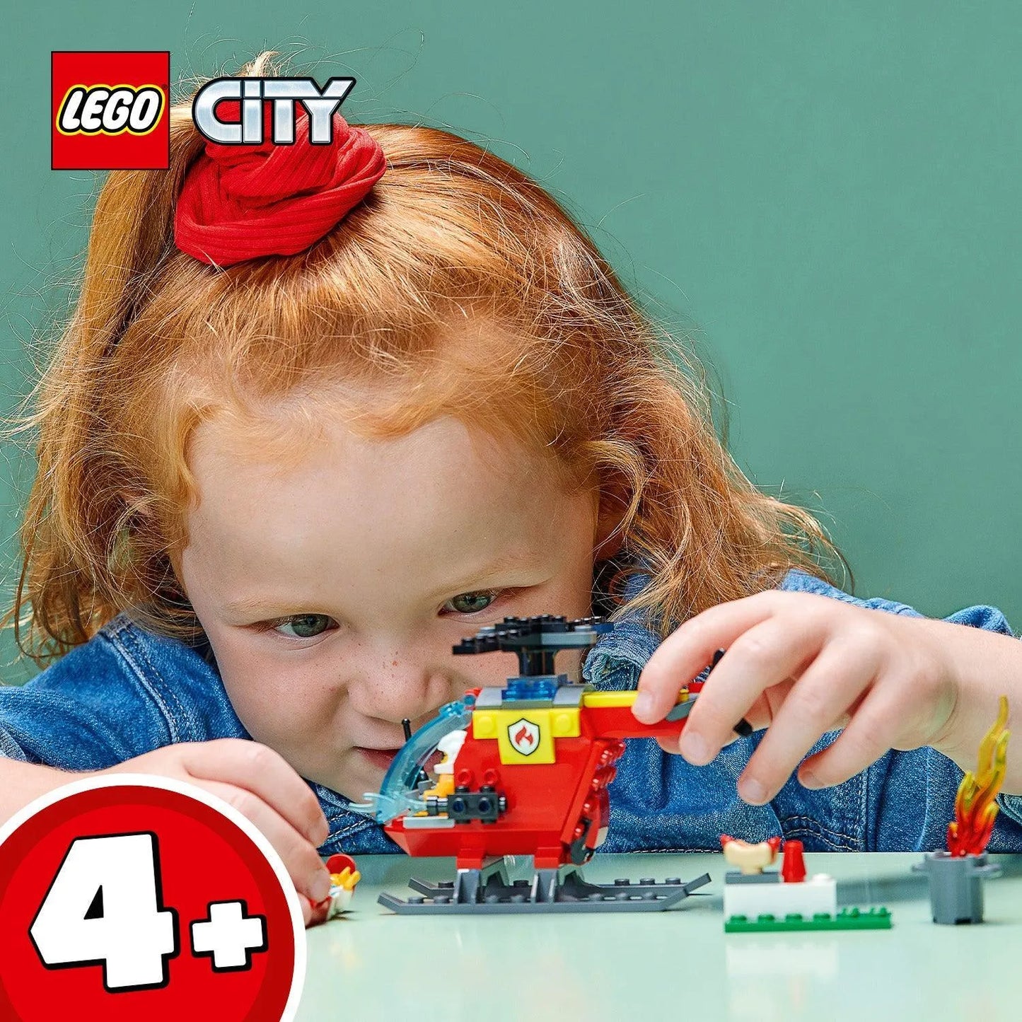 LEGO Brandweer helikopter 60318 City LEGO CITY BRANDWEER @ 2TTOYS | Official LEGO shop😊🥰 LEGO €. 8.48