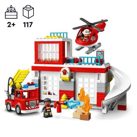 LEGO Brandweer kazerne met helikopter 10970 DUPLO LEGU DUPLO @ 2TTOYS LEGO €. 84.99