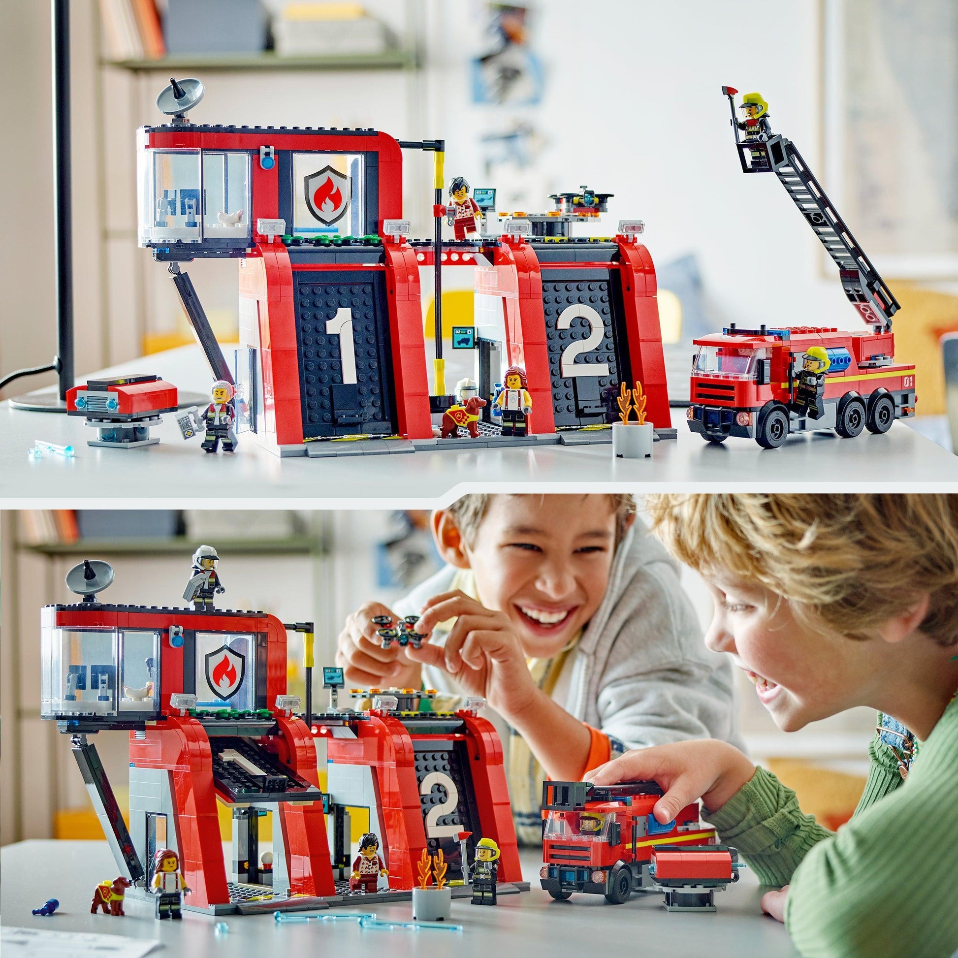 LEGO Brandweerkazerne met luchtladdervoertuig 60414 City LEGO FRIENDS @ 2TTOYS LEGO €. 67.49