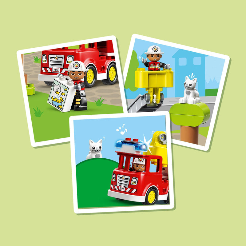 LEGO Brandweerwagen 10969 DUPLO LEGU DUPLO @ 2TTOYS | Official LEGO shop😊🥰 LEGO €. 25.48
