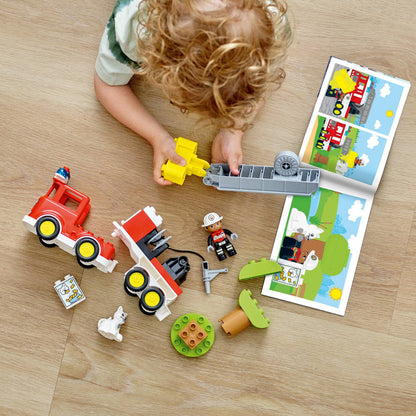 LEGO Brandweerwagen 10969 DUPLO LEGU DUPLO @ 2TTOYS | Official LEGO shop😊🥰 LEGO €. 25.48