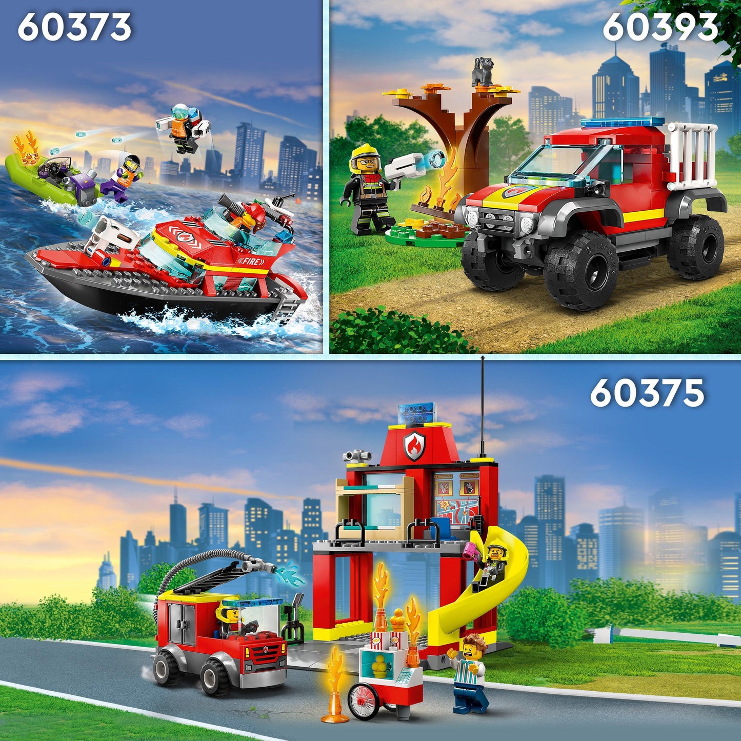 LEGO Commandowagen brandweer 60374 City LEGO CITY @ 2TTOYS LEGO €. 46.49