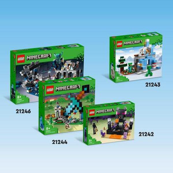 LEGO De ijsbergtoppen 21243 Minecraft LEGO MINECRAFT @ 2TTOYS LEGO €. 29.49