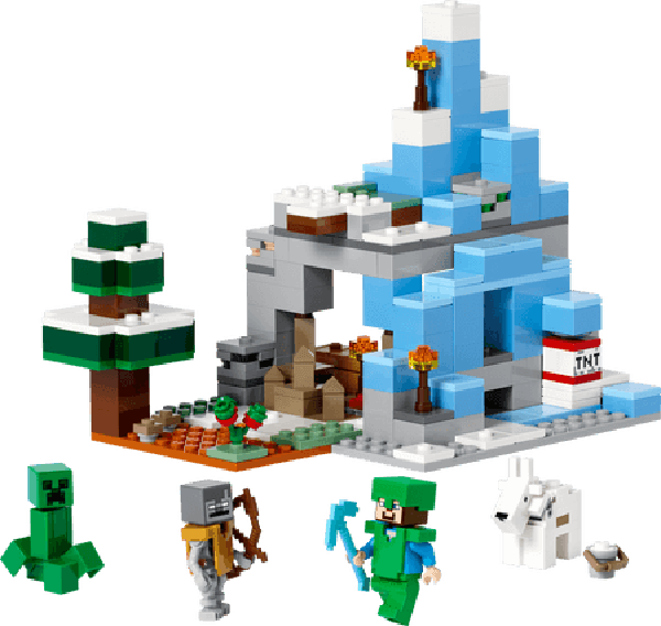 LEGO De ijsbergtoppen 21243 Minecraft LEGO MINECRAFT @ 2TTOYS LEGO €. 29.49