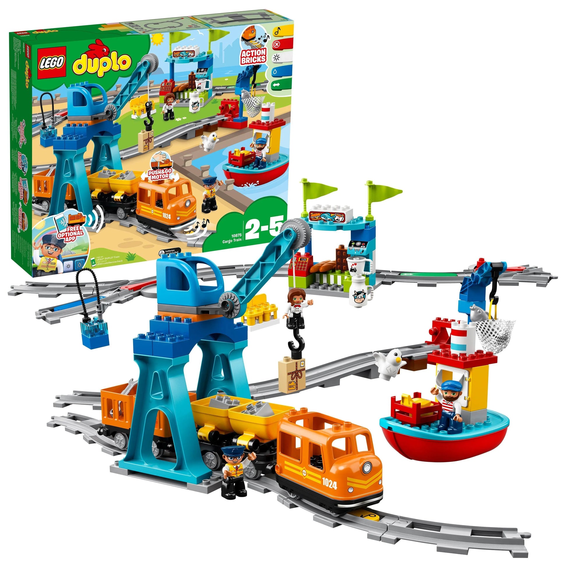 LEGO Goederen trein 10875 DUPLO LEGO DUPLO @ 2TTOYS | Official LEGO shop😊🥰 LEGO €. 109.99
