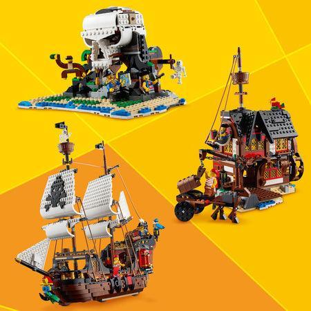 LEGO Groot Piraten schip met 2 masten 31109 Creator 3-in-1 LEGO CREATOR @ 2TTOYS LEGO €. 99.99