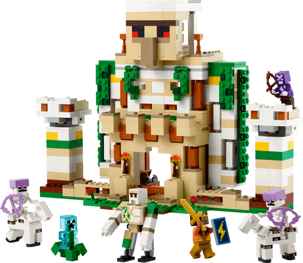 LEGO Het ijzergolemfort 21250 Minecraft LEGO MINECRAFT @ 2TTOYS LEGO €. 88.99