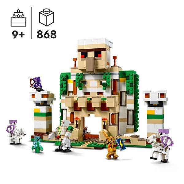 LEGO Het ijzergolemfort 21250 Minecraft LEGO MINECRAFT @ 2TTOYS LEGO €. 88.99