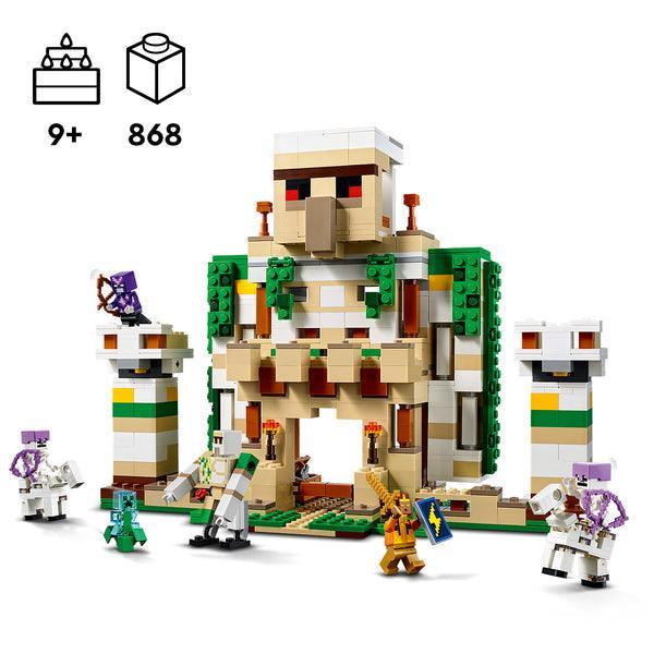 LEGO Het ijzergolemfort 21250 Minecraft LEGO MINECRAFT @ 2TTOYS LEGO €. 88.99