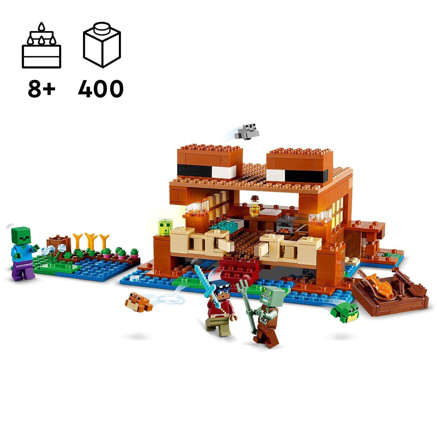 LEGO Het kikker huis 21256 Minecraft LEGO MINECRAFT @ 2TTOYS LEGO €. 46.49