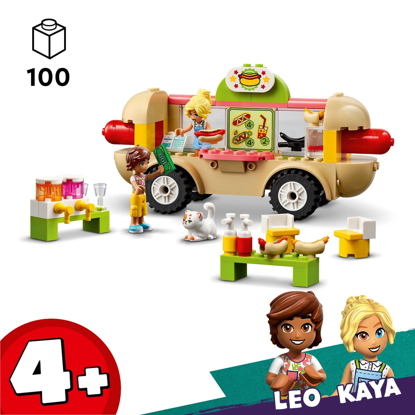 LEGO Hot Dog Food Truck 42633 Friends LEGO FRIENDS @ 2TTOYS LEGO €. 24.99