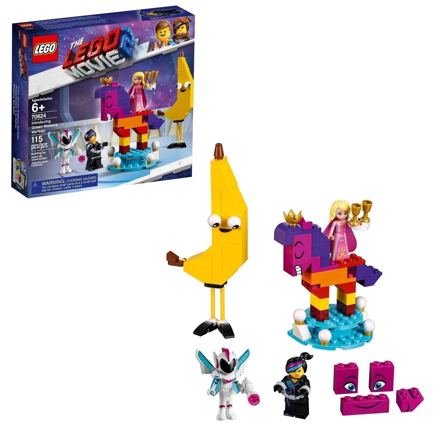 LEGO Introducing Queen Watevra Wa'Nabi 70824 Movie LEGO MOVIE @ 2TTOYS | Official LEGO shop😊🥰 LEGO €. 19.99