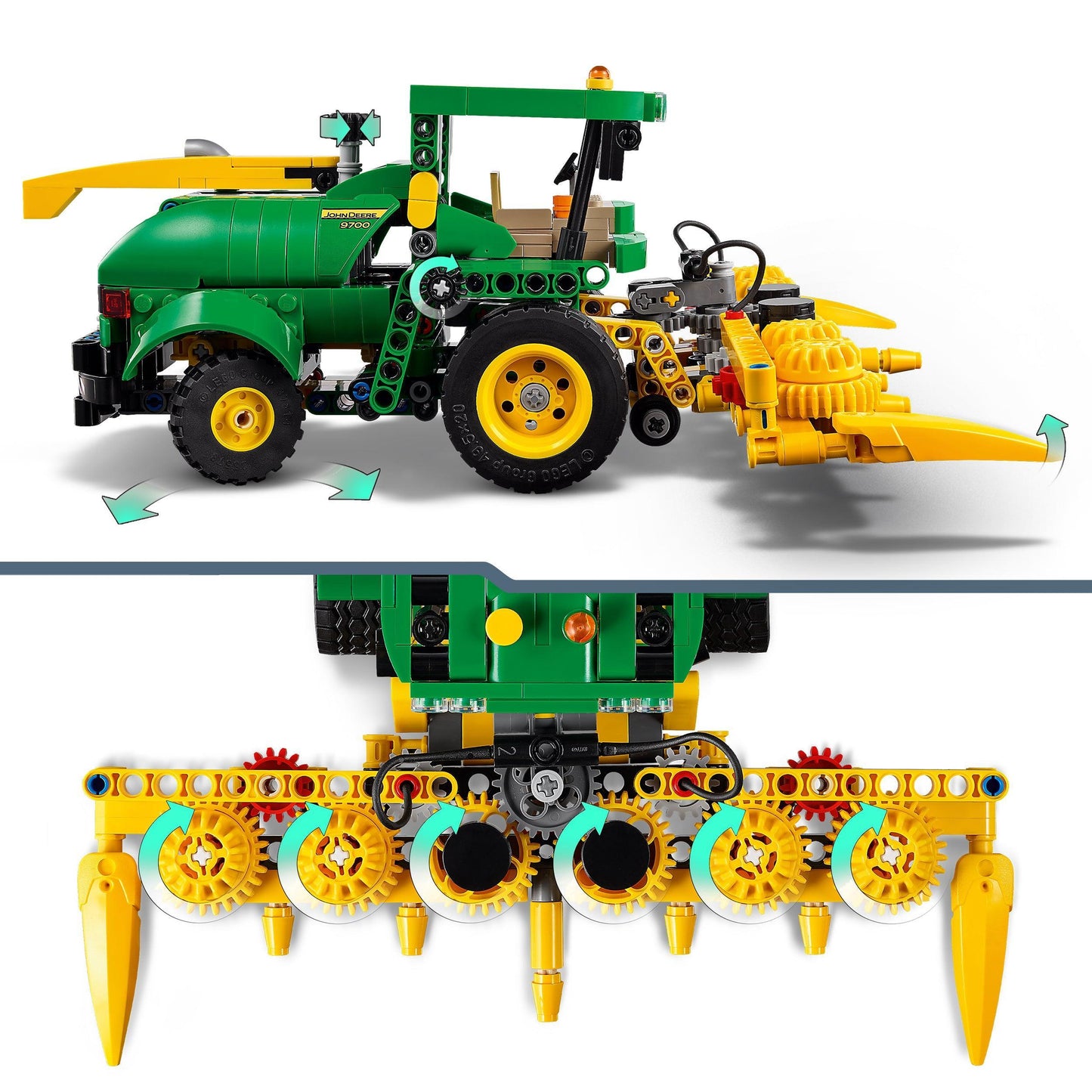 LEGO John Deere 9700 Maïshakselaar 42168 Technic LEGO TECHNIC @ 2TTOYS LEGO €. 36.49