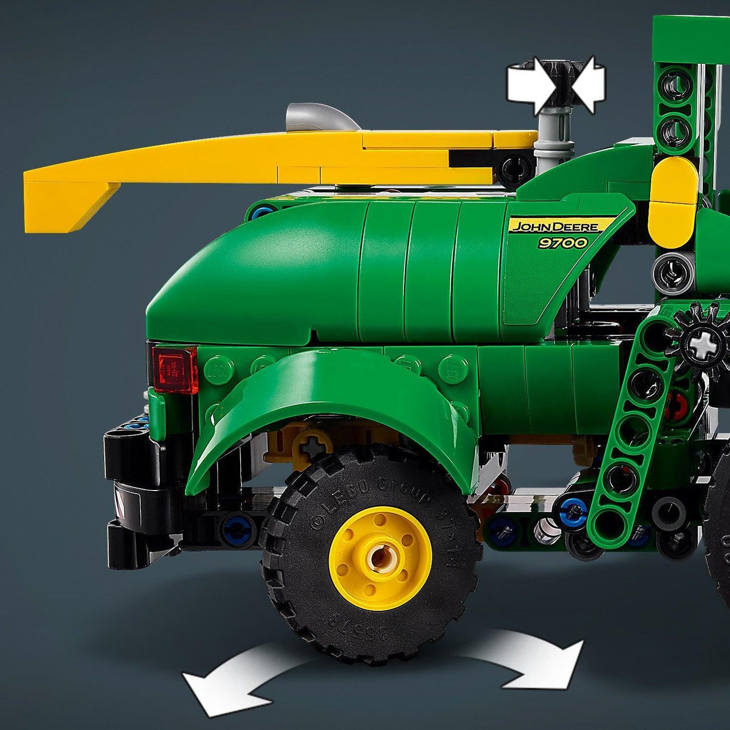 LEGO John Deere 9700 Maïshakselaar 42168 Technic LEGO TECHNIC @ 2TTOYS LEGO €. 36.49