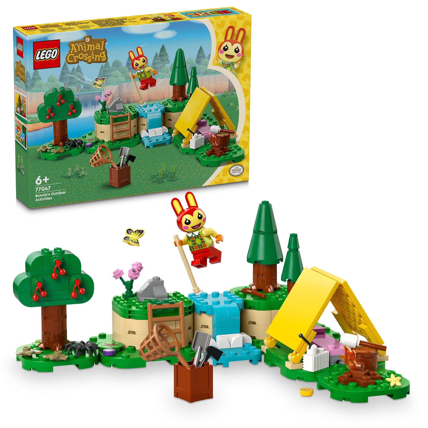 LEGO Kamperen met Bunnie 77047 Animal Crossing LEGO ANIMAL CROSSING @ 2TTOYS LEGO €. 16.49