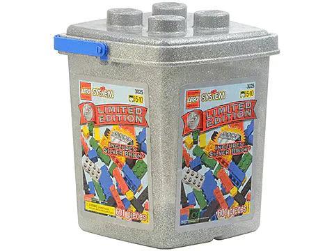 LEGO Limited Edition Silver Brick Bucket 3025 Basic LEGO BASIC @ 2TTOYS LEGO €. 9.99
