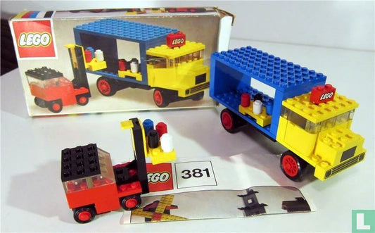 LEGO Lorry and Fork Lift Truck 381 LEGOLAND LEGO LEGOLAND @ 2TTOYS | Official LEGO shop😊🥰 LEGO €. 14.99