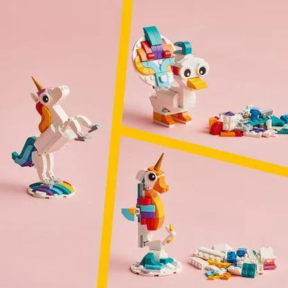 LEGO Magische eenhoorn 31140 Creator 3 in 1 LEGO CREATOR @ 2TTOYS | Official LEGO shop😊🥰 LEGO €. 8.48