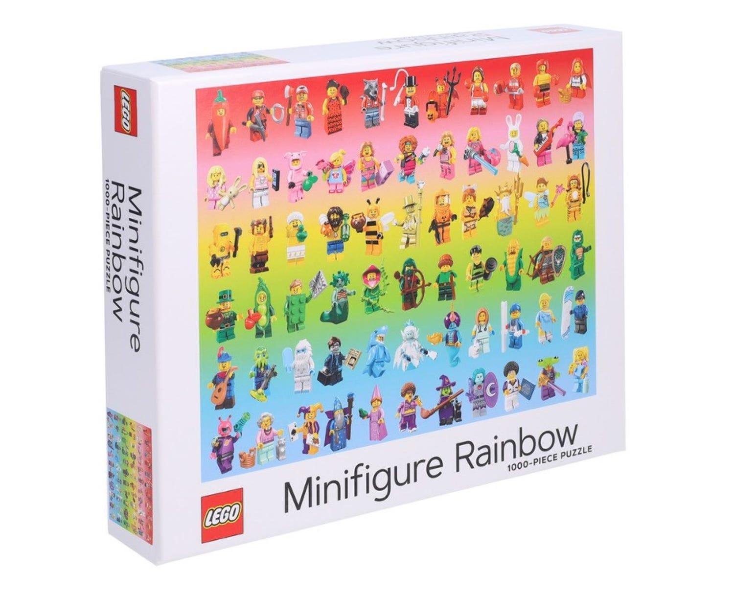 LEGO Minifigure Rainbow 1 000 Piece Puzzle 5007643 Gear LEGO Gear @ 2TTOYS LEGO €. 16.49