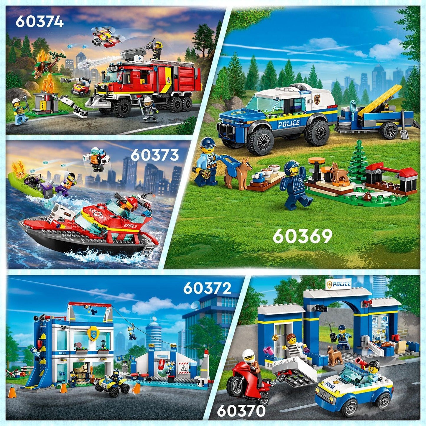 LEGO Mobiele politiehondentraining 60369 City LEGO CITY @ 2TTOYS LEGO €. 16.49