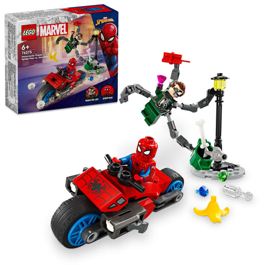 LEGO Motorachtervolging: Spider-Man vs. Doc Ock 76275 Superheroes LEGO Super Heroes Marvel @ 2TTOYS LEGO €. 8.49