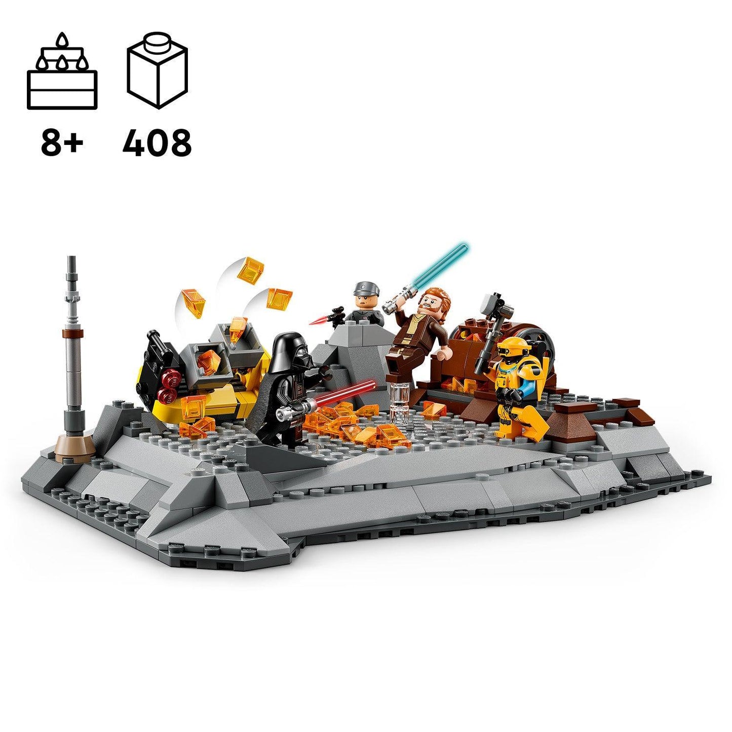 LEGO Obi-Wan Kenobi versus Darth Vader 75334 StarWars LEGO STARWARS @ 2TTOYS LEGO €. 42.48
