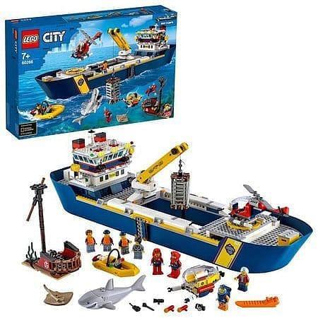 LEGO Onderzoeksschip Onderzoek boot 60266 City LEGO CITY ONDERWATER @ 2TTOYS LEGO €. 199.99
