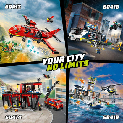 LEGO Politiebureau op het gevangeniseiland 60419 City LEGO City @ 2TTOYS LEGO €. 83.99