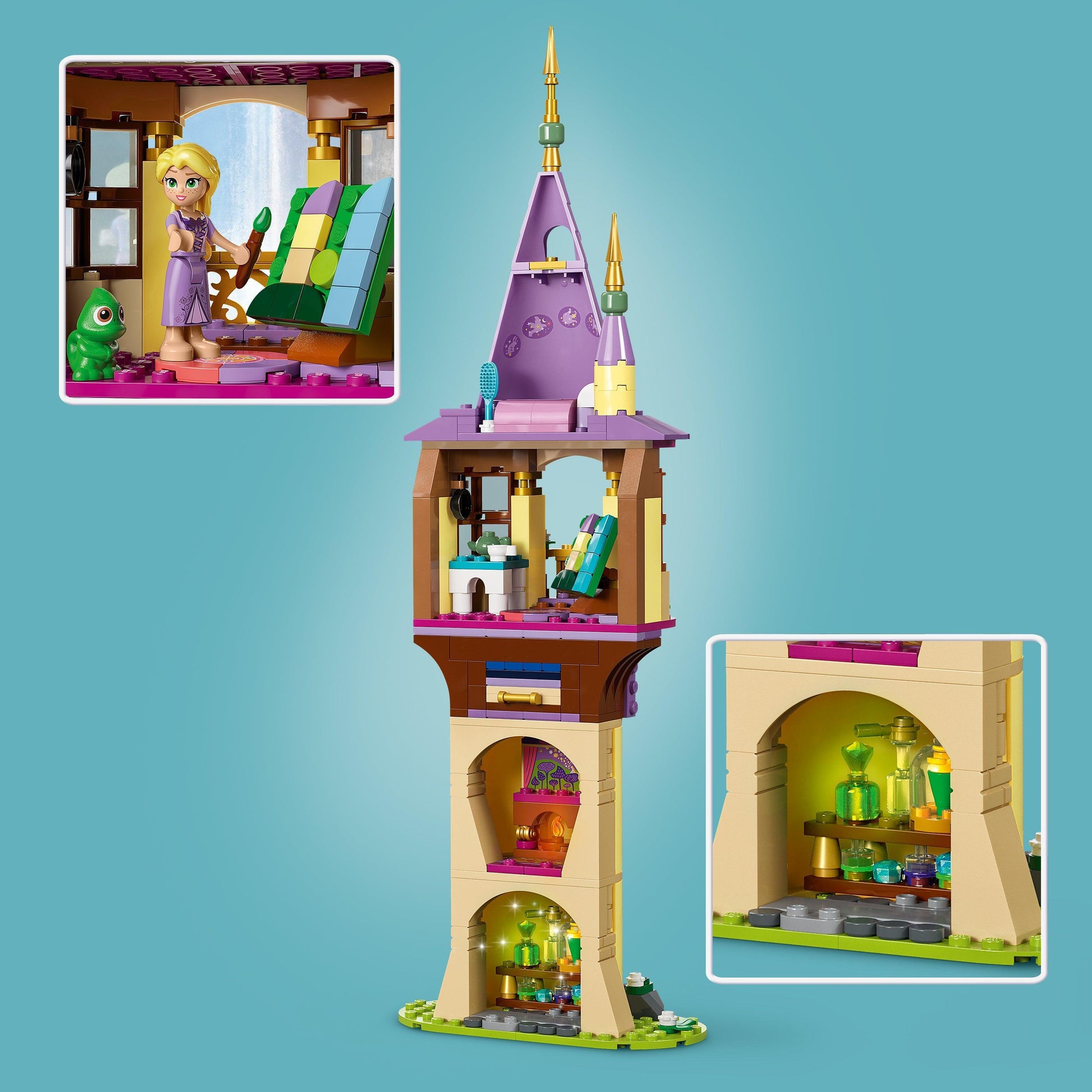 LEGO Rapunzels toren & Het Lekkere Eendje 43241 Disney LEGO DISNEY @ 2TTOYS LEGO €. 36.44