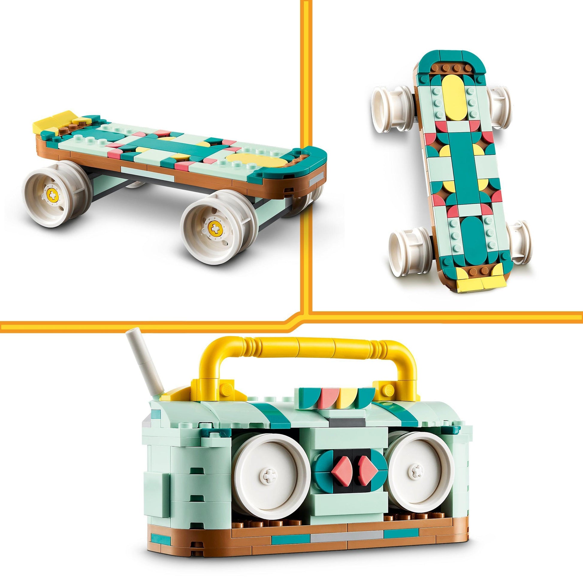 LEGO Retro Rollschaats 31148 Creator 3 in 1 LEGO CREATOR 3 IN 1 @ 2TTOYS LEGO €. 25.49