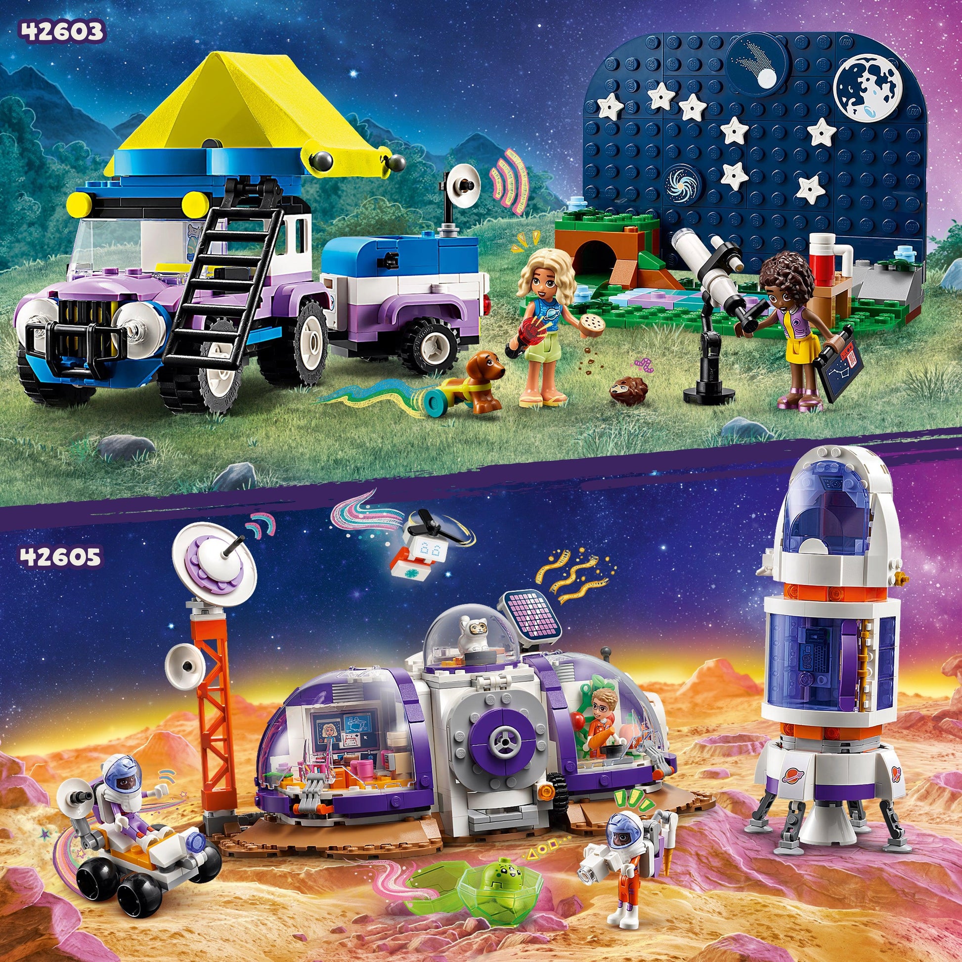 LEGO Ruimte station op mars met raket 42605 Friends LEGO FRIENDS @ 2TTOYS LEGO €. 76.49