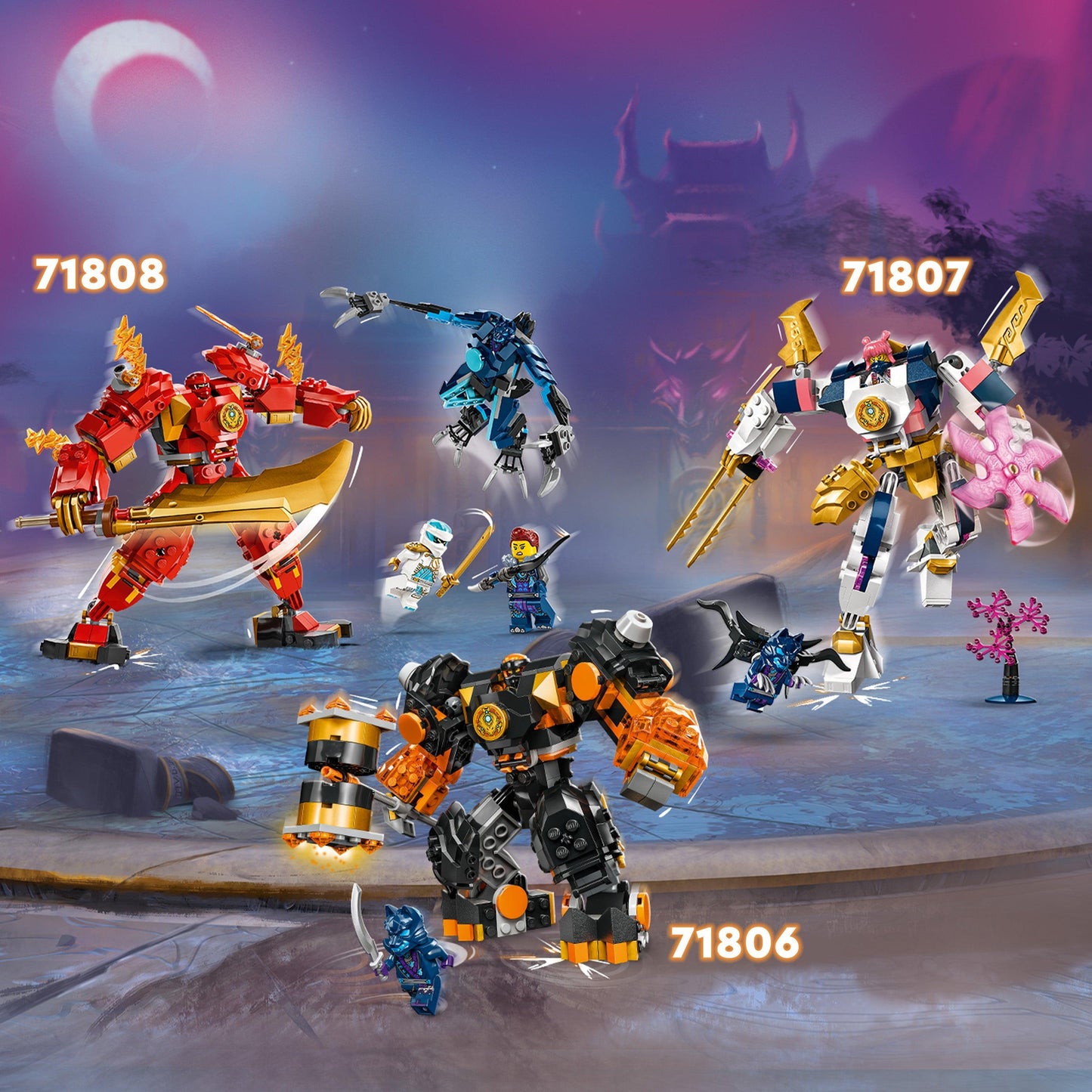 LEGO Sora's elementaire techmecha 71807 Ninjago LEGO Ninjago @ 2TTOYS LEGO €. 16.99