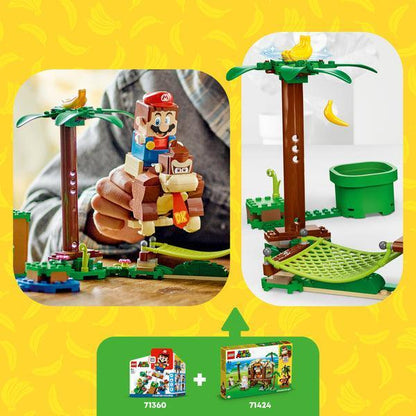 LEGO Uitbreidingsset: Donkey Kongs boomhut 71424 SuperMario LEGO @ 2TTOYS LEGO €. 54.98