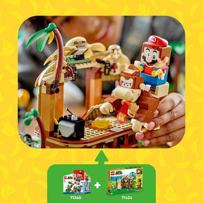 LEGO Uitbreidingsset: Donkey Kongs boomhut 71424 SuperMario LEGO @ 2TTOYS LEGO €. 54.98