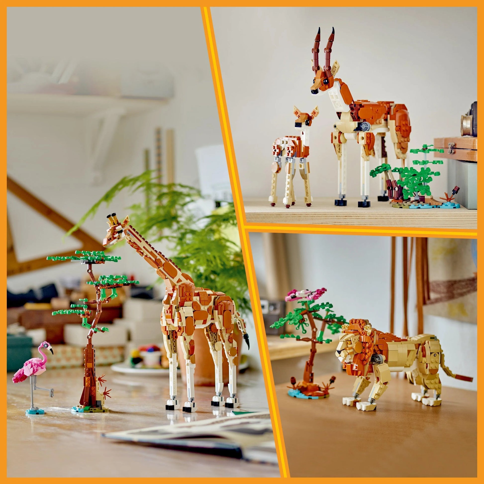 LEGO Wild Safari Animals 31150 Creator 3 in 1 LEGO CREATOR 3 IN 1 @ 2TTOYS | Official LEGO shop😊🥰 LEGO €. 64.99