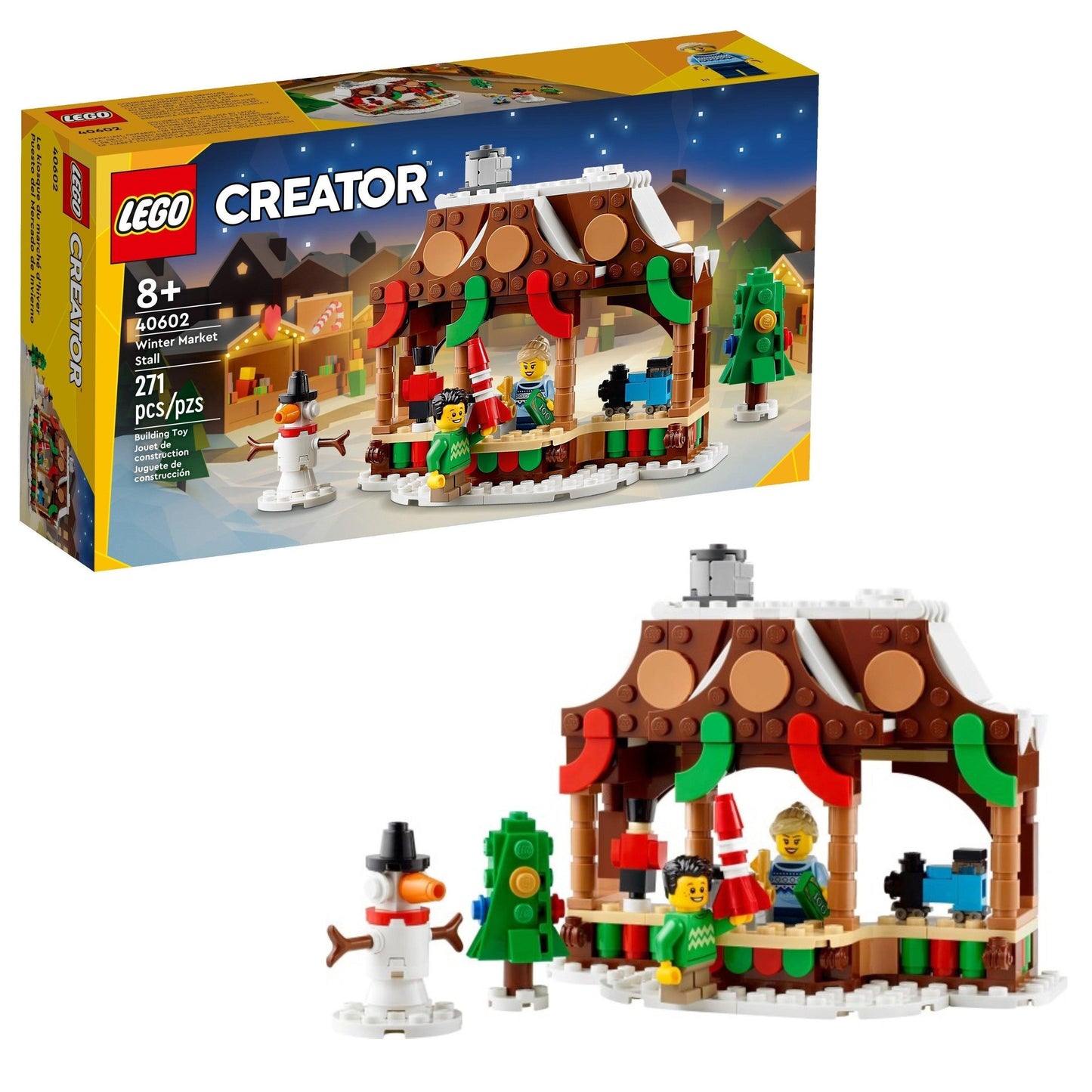 LEGO Winterse marktkraam 40602 Creator @ 2TTOYS 2TTOYS €. 9.99