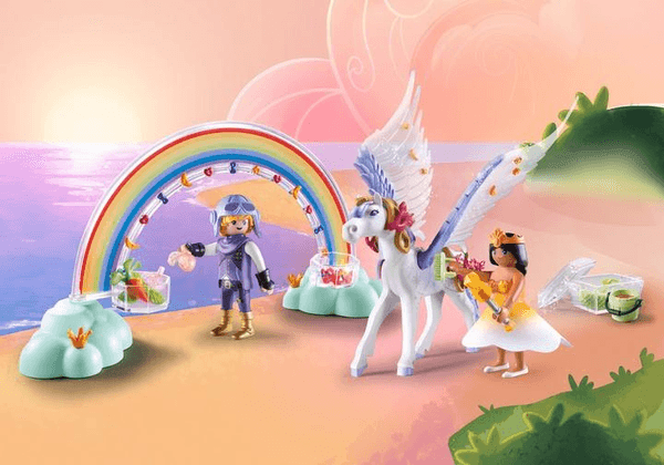 PLAYMOBIL Pegasus met Regenboog 71361 Pinsessen PLAYMOBIL PRINSESSES @ 2TTOYS PLAYMOBIL €. 17.99