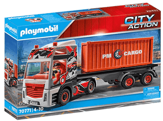 PLAYMOBIL Truck met aanhanger 70771 City Action PLAYMOBIL @ 2TTOYS PLAYMOBIL €. 45.99