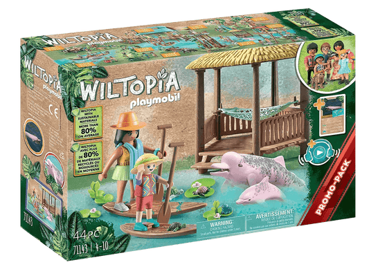 Playmobil Wiltopia - Peddeltocht met de rivierdolfijnen 71143 Wiltopia PLAYMOBIL WILTOPIA @ 2TTOYS PLAYMOBIL €. 12.99